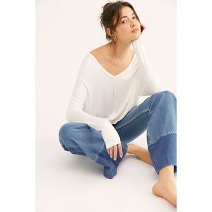 Free People Moonshine Tunic in Optic White